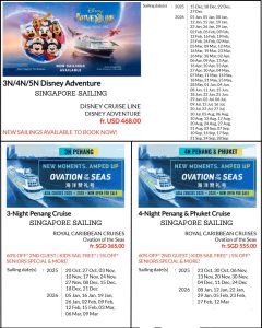 SINGAPORE CRUISE 5N/4N/3N