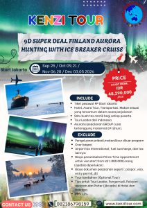 SUPER DEAL FINLAND AURORA HUNTING WITH ICE BREAKER CRUISE