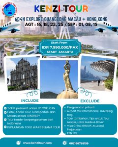 EXPLORE GUANGDONG MACAU + HONG KONG