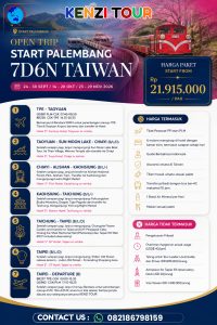 7D6N TAIWAN