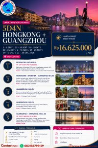 5D4N HONGKONG + GUANGZHOU