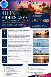 4D3N HIDDEN GEMS NEGERI SEMBILAN & SELANGOR