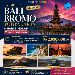 BALI BROMO YOGYAKARTA 8 HARI
