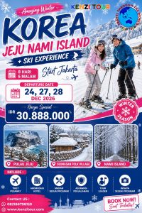 KOREA JEJU NAMI ISLAND + SKI EXPERIENCE