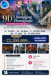 9D Chongqing + Zhangjiajie