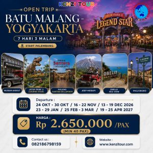 BATU MALANG – YOGYAKARTA 7 HARI 3 MALAM