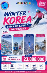 KOREA BUSAN SKY CAPSULE + SKI EXPERIENCE