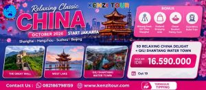 RELAXING CHINA DELIGHT + QILI SHANTANG WATER TOWN