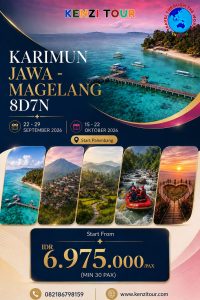 OPEN TRIP KARIMUN JAWA – MAGELANG 8D7N