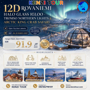 ROVANIEMI HALO GLASS IGLOO – TROMSO NORTHERN LIGHTS & ARCTIC KING CRAB SAFARI