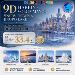 HARBIN – VOLGA MANOR – SNOW TOWN & JINGPO LAKE