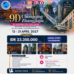 9D Chongqing + Zhangjiajie