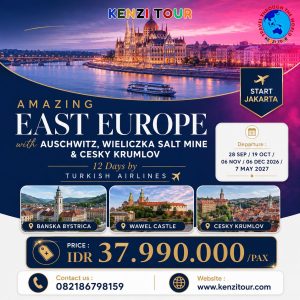 AMAZING EAST EUROPE WITH AUSCHWITZ, WIELICZKA SALT MINE & CESKY KRUMLOV