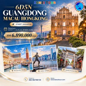 6D5N GUANGDONG MACAU HONGKONG