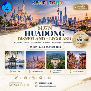 8D7N HUADONG DISNEYLAND + LEGOLAND