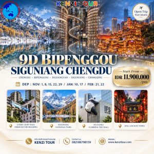 9D BIPENGGOU SIGUNIANG CHENGDU