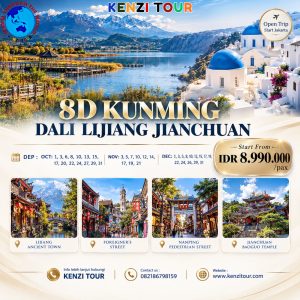 8D KUNMING DALI LIJIANG JIANCHUAN
