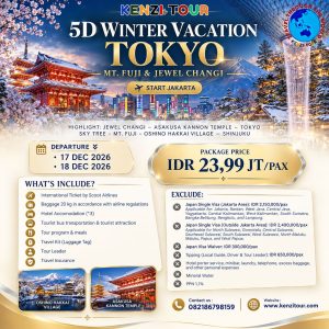 5D WINTER VACATION TOKYO