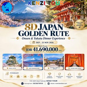 8D JAPAN GOLDEN RUTE 