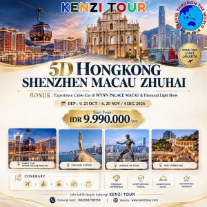 5D HONGKONG SHENZHEN MACAU ZHUHAI